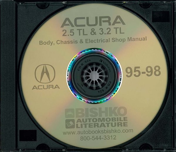 1995–1998 Acura 2.5TL, 3.2TL, 2.5TL ETM manual Factory Shop Service Manual
