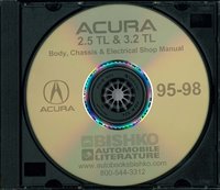 1995-1998 ACURA 2.5TL 3.2TL (includes 2.5TL ETM) Body, Chassis & Electrical Service Manual