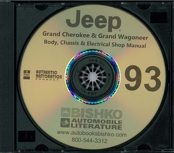 1993 Jeep Grand Cherokee, Grand Wagoneer Factory Shop Service Manual