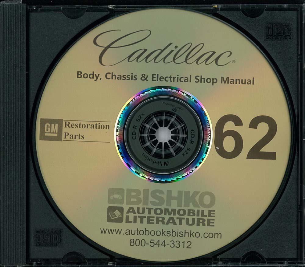 1962 CADILLAC Body, Chassis & Electrical Service Manual