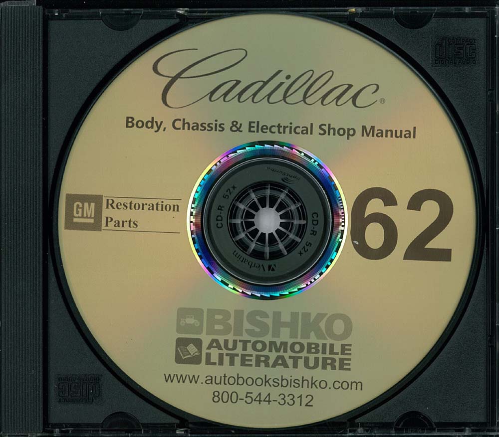 1962 CADILLAC Body, Chassis & Electrical Service Manual