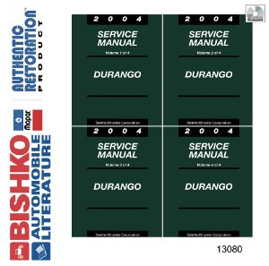 2004 Dodge Truck Durango Factory Shop Service Manual