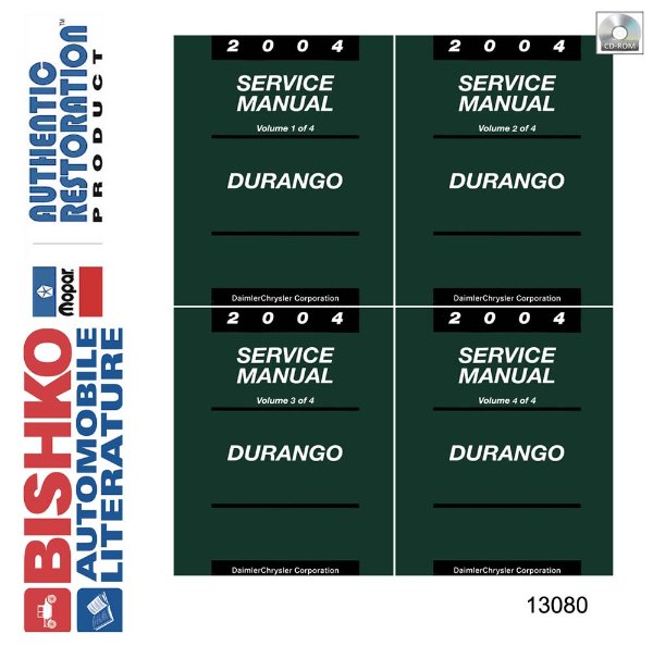 2004 Dodge Truck Durango Factory Shop Service Manual
