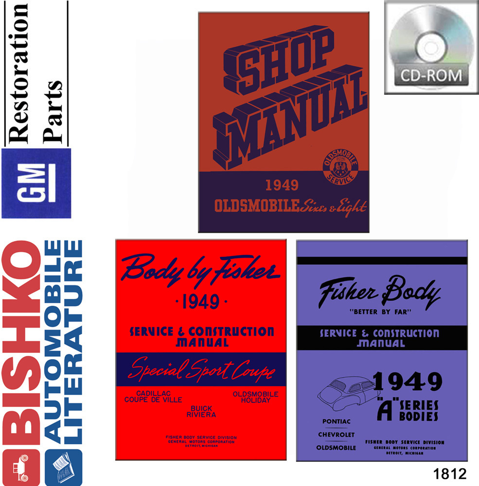 1949 OLDSMOBILE Full Line Body, Chassis & Electrical Service Manual