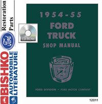 1954-1955 FORD TRUCK Full Line Body, Chassis & Electrical Service Manual
