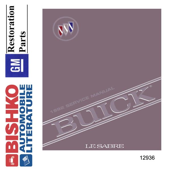 1992 Buick Le Sabre Factory Shop Service Manual