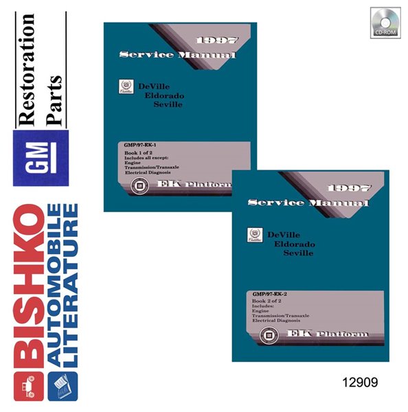 1997 Cadillac Deville, Eldorado, Seville Factory Shop Service Manual