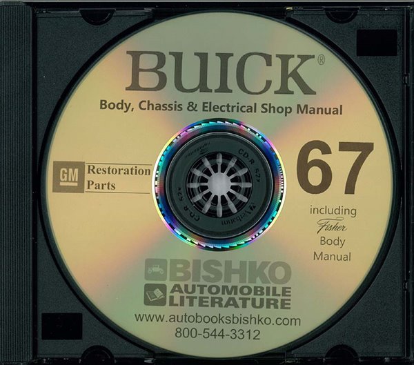 1967 Buick ALL MODELS FISHER BODY Factory Shop Service Manual