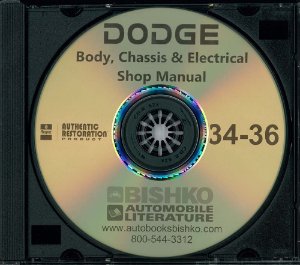 1934–1936 Dodge All Models Factory Shop Service Manual