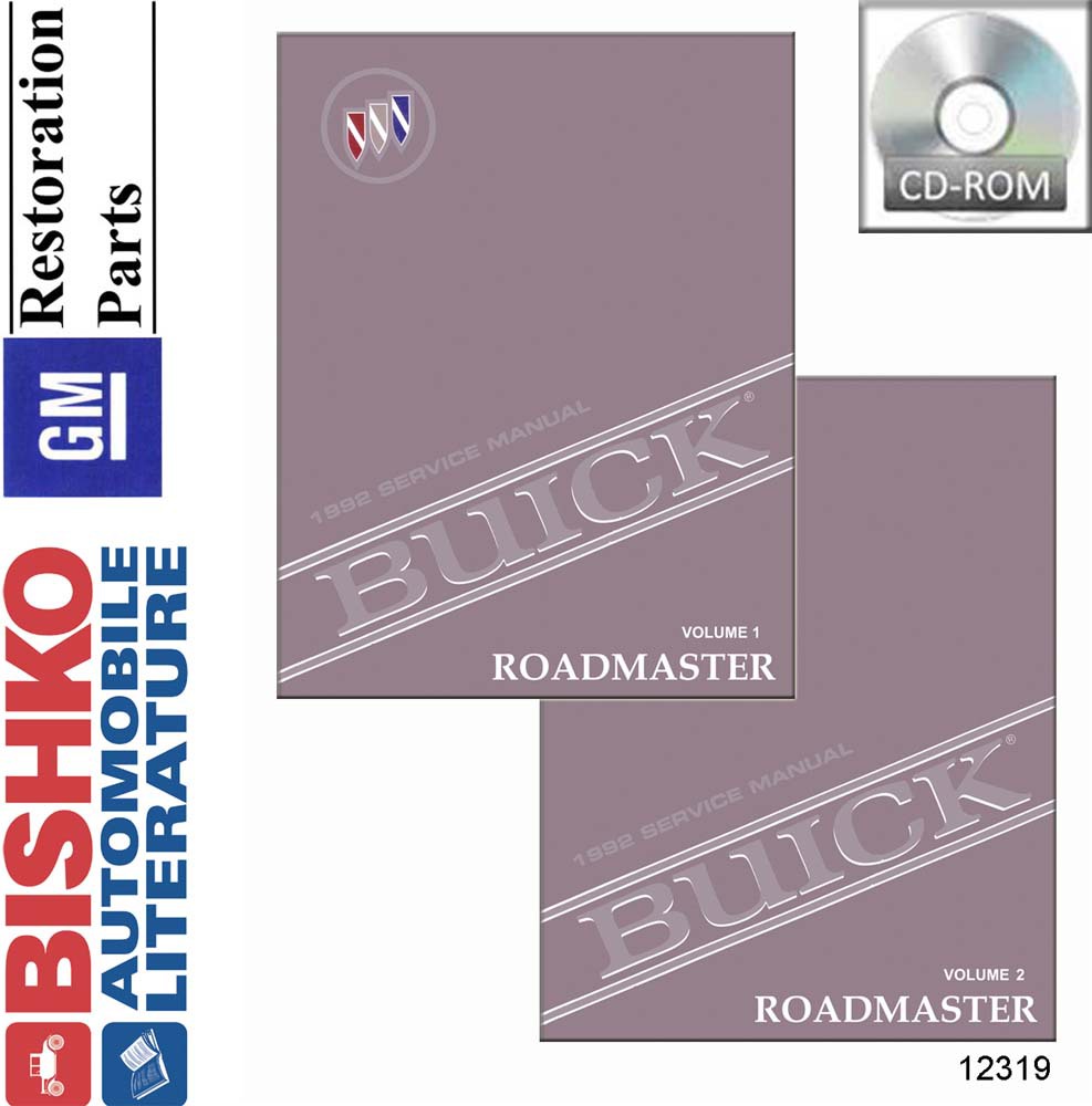 1992 Buick Roadmaster Factory Shop Service Manual