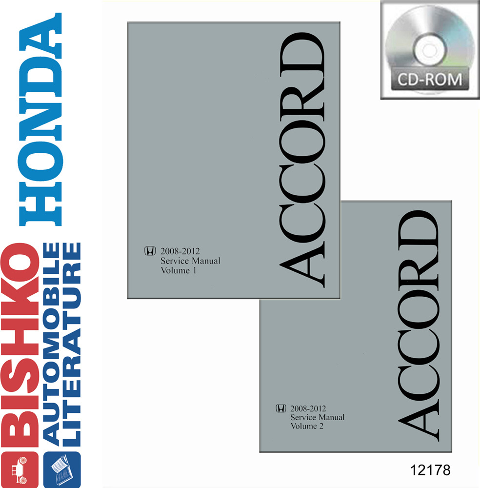 2008-2012 HONDA ACCORD (4 Cylinder ONLY) Body, Chassis & Electrical Service Manual