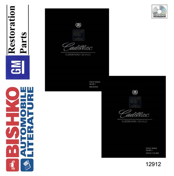 1993 Cadillac Eldorado, Seville Factory Shop Service Manual