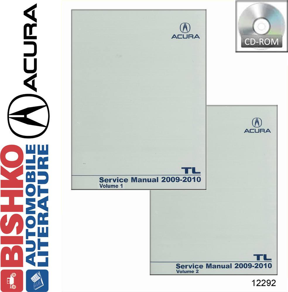 2009-2010 ACURA TL Body, Chassis & Electrical Service Manual