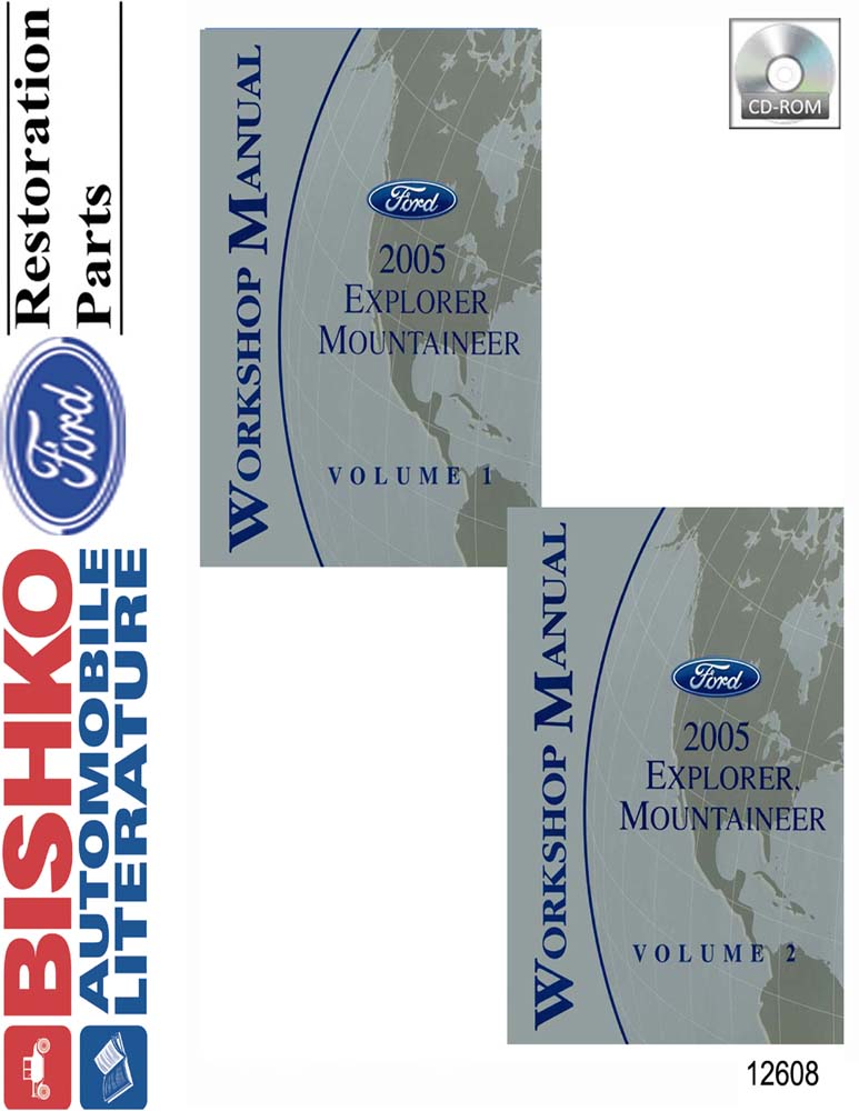 2005 Ford Truck Explorer, Mountaineer Factory Shop Service Manual
