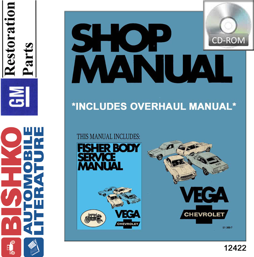 1971 Chevrolet Vega 2300 Factory Shop Service Manual