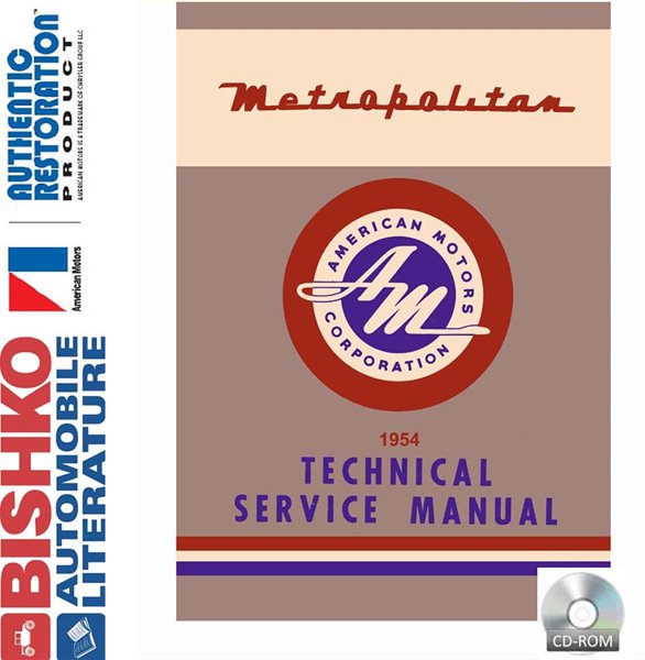 1954 AMC Metropolitan Factory Shop Service Manual