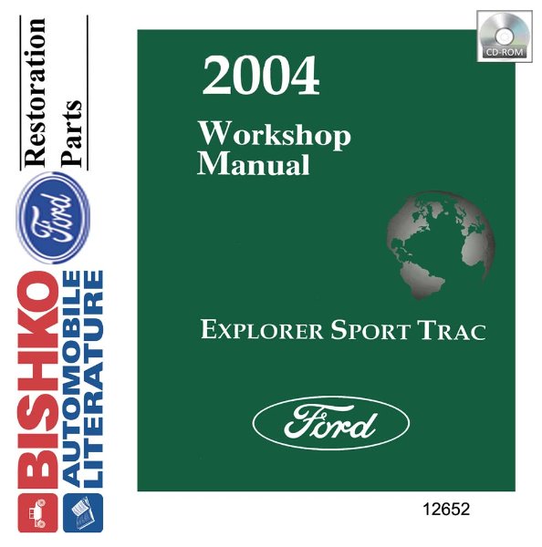 2004 Ford Truck Explorer Sport Trac Factory Shop Service Manual