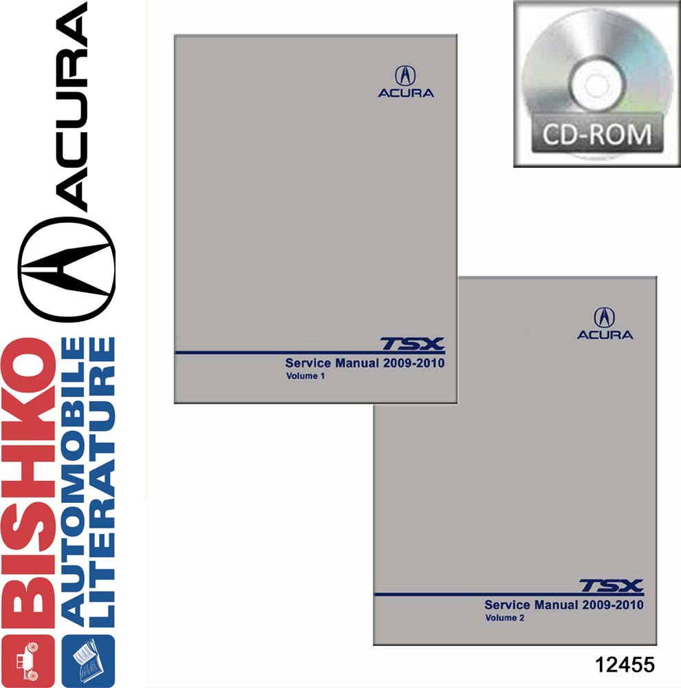 2009–2010 Acura TSX Factory Shop Service Manual
