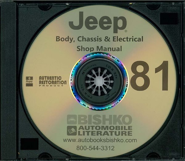 1981 Jeep All Models Factory Shop Service Manual
