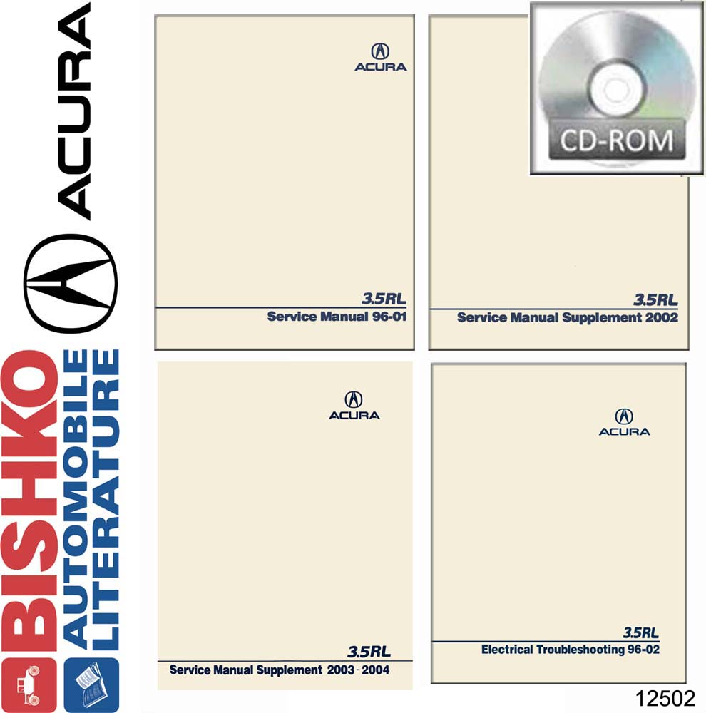 1996–2002 Acura 3.5RL Factory Shop Service Manual