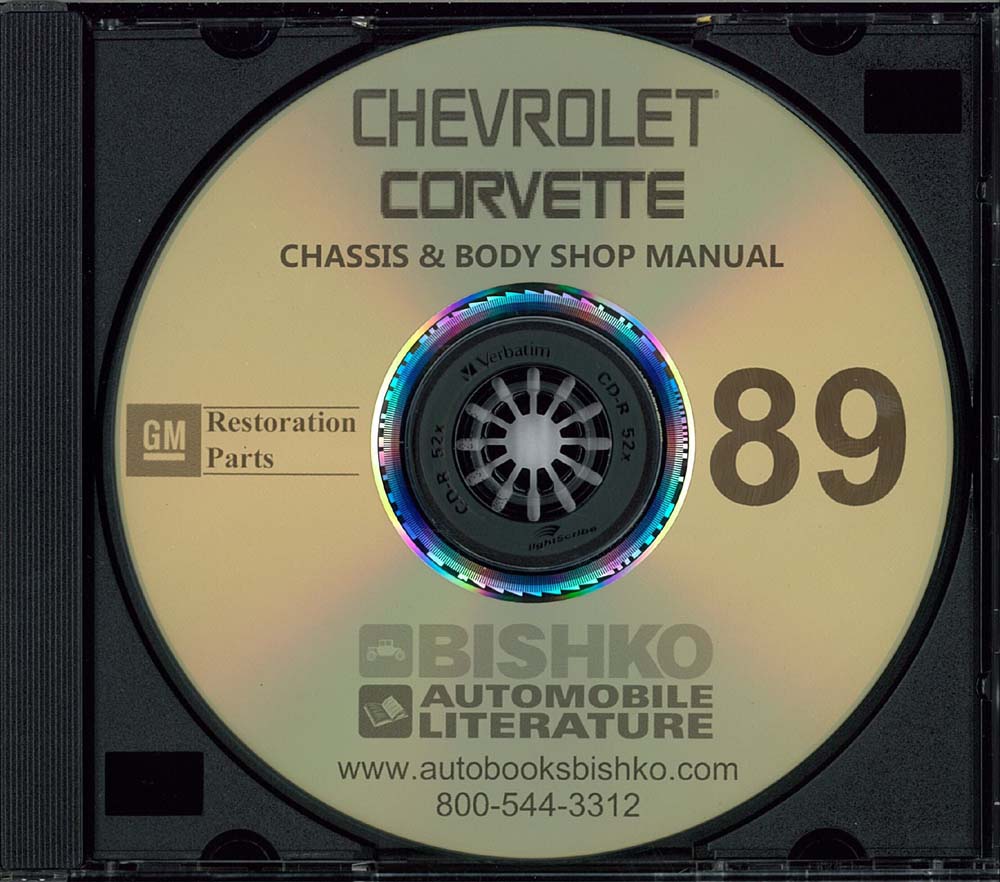 1989 Chevy Corvette Shop Service Repair Manual PDF