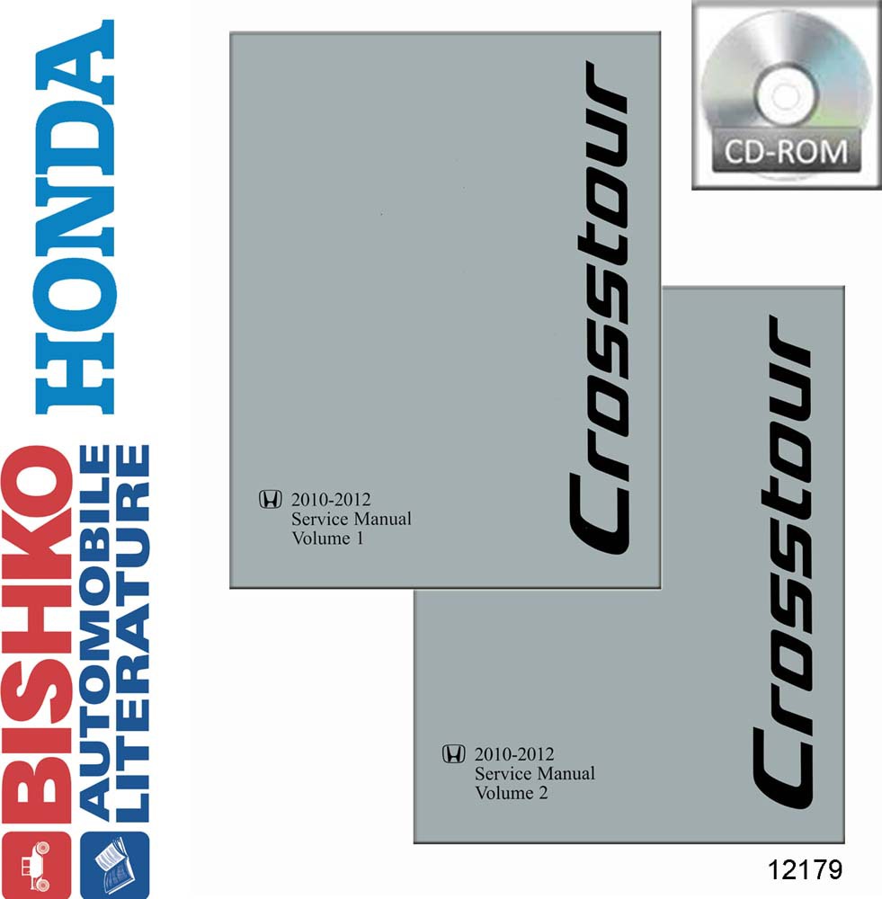 2010–2012 Honda Crosstour - 6 CYL ONLY Factory Shop Service Manual