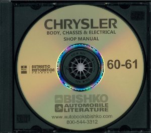 1960–1961 Chrysler IMPERIAL - ALL MODELS Factory Shop Service Manual