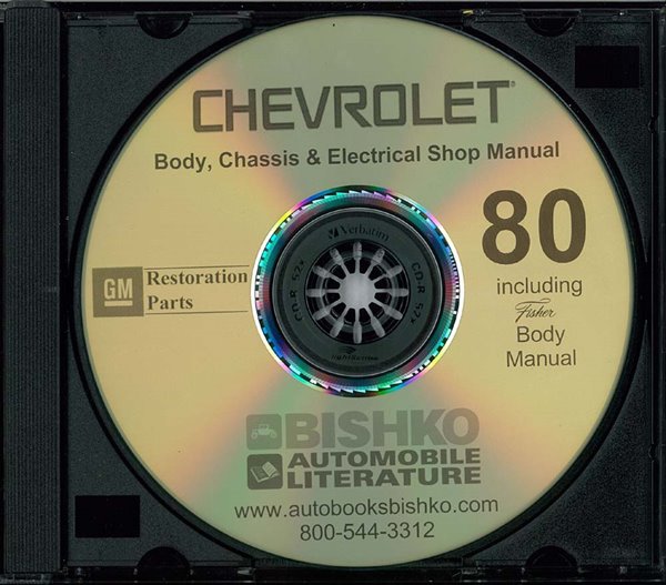 1980 Chevrolet Caprice, Impala, Malibu, Monte Carlo Factory Shop Service Manual
