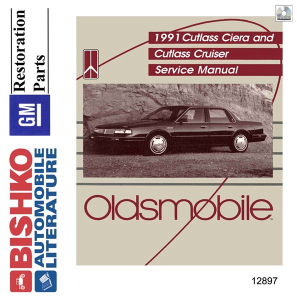 1991 Oldsmobile Cutlass Ciera, Cutlass Cruiser Factory Shop Service Manual