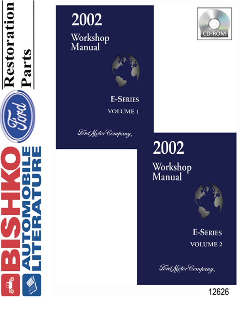 2002 Ford Truck E-Series Factory Shop Service Manual
