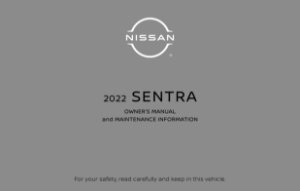 2022 Nissan Sentra Owner's Manual