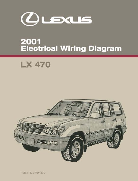 2001 Lexus LX 470 Wiring Diagrams Manual