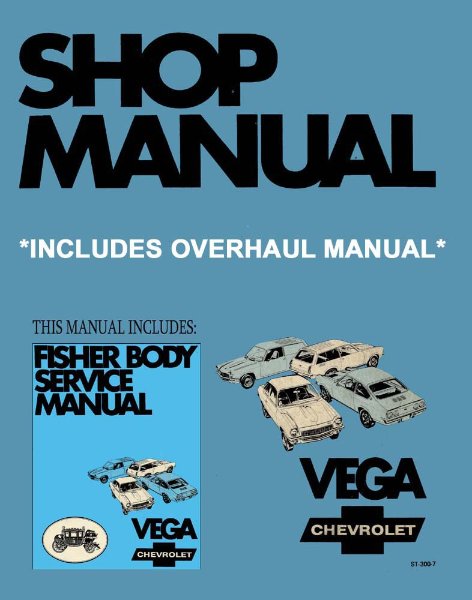 1971 Chevrolet Vega Factory Shop Service Manual