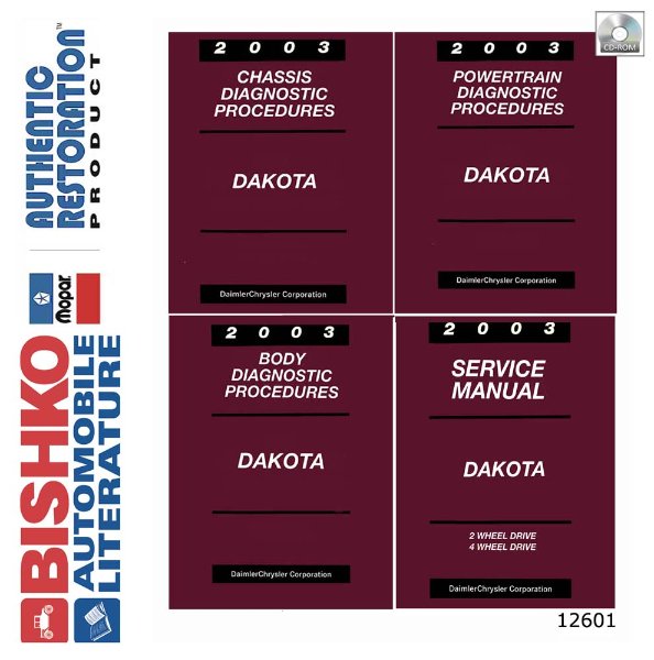 2003 Dodge Truck Dakota Factory Shop Service Manual