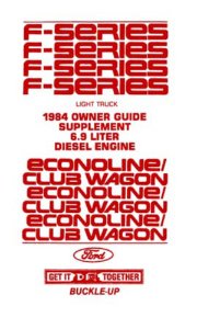 1984 Ford Deisel Engine Supplement Owner's Manual