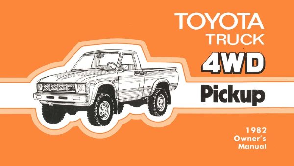 1982 Toyota 4WD Pickup Owner's Manual