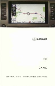 2011 Lexus GX 460 Owner's Manual