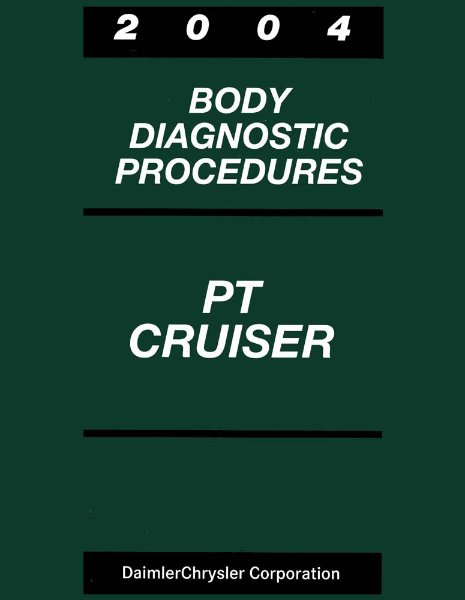 2004 Chrysler PT Cruiser Factory Shop Service Manual