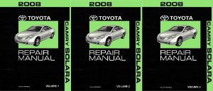2008 Toyota Camry Solara Factory Shop Service Manual