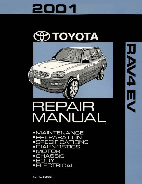 2001 Toyota Rav4 EV Factory Shop Service Manual