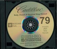 1979 CADILLAC Full Line Body, Chassis & Electrical Service Manual sample image