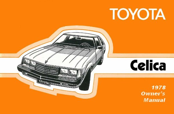 1978 Toyota Celica Owner's Manual