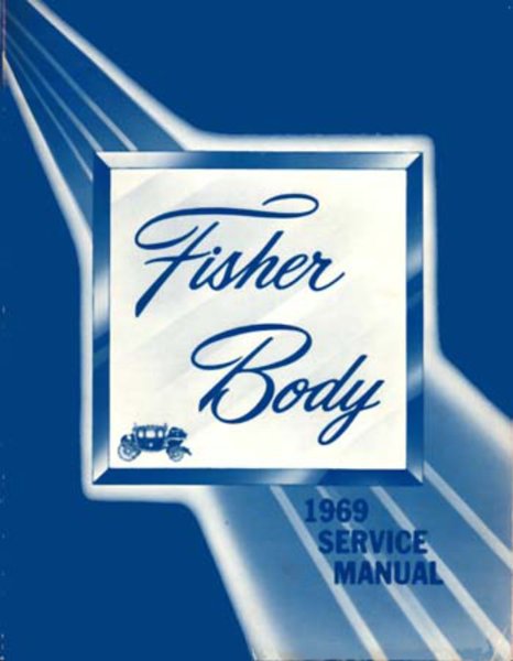 1969 Buick Cadillac Chevrolet Body Shop Service Repair Manual Book Engine