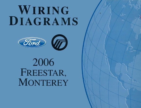 2006 Ford Truck Freestar, Monterey Wiring Diagrams Manual