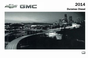 2014 Chevrolet Duramax Diesel Supplement Owner's Manual