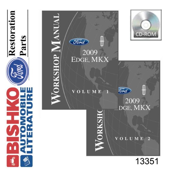 2009 Ford Truck Edge Factory Shop Service Manual