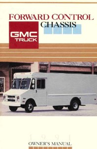 1991 GMC Forward Control Owner's Manual