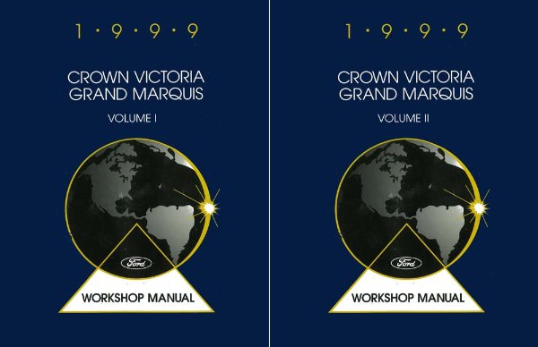 1999 Ford Crown Victoria, Grand Marquis Factory Shop Service Manual