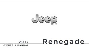2017 Jeep Renegade Owner's Manual