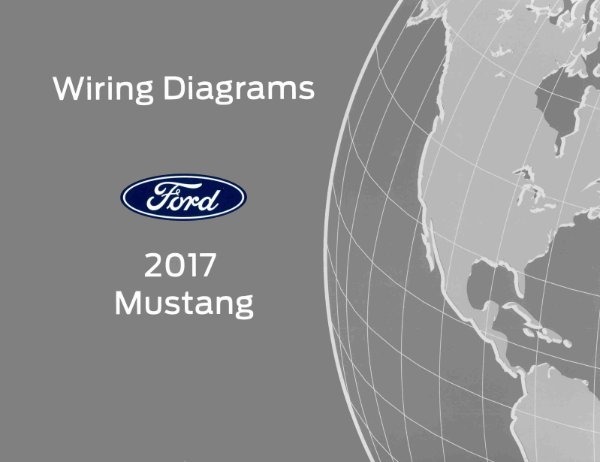 2017 Ford Mustang Wiring Diagrams Manual
